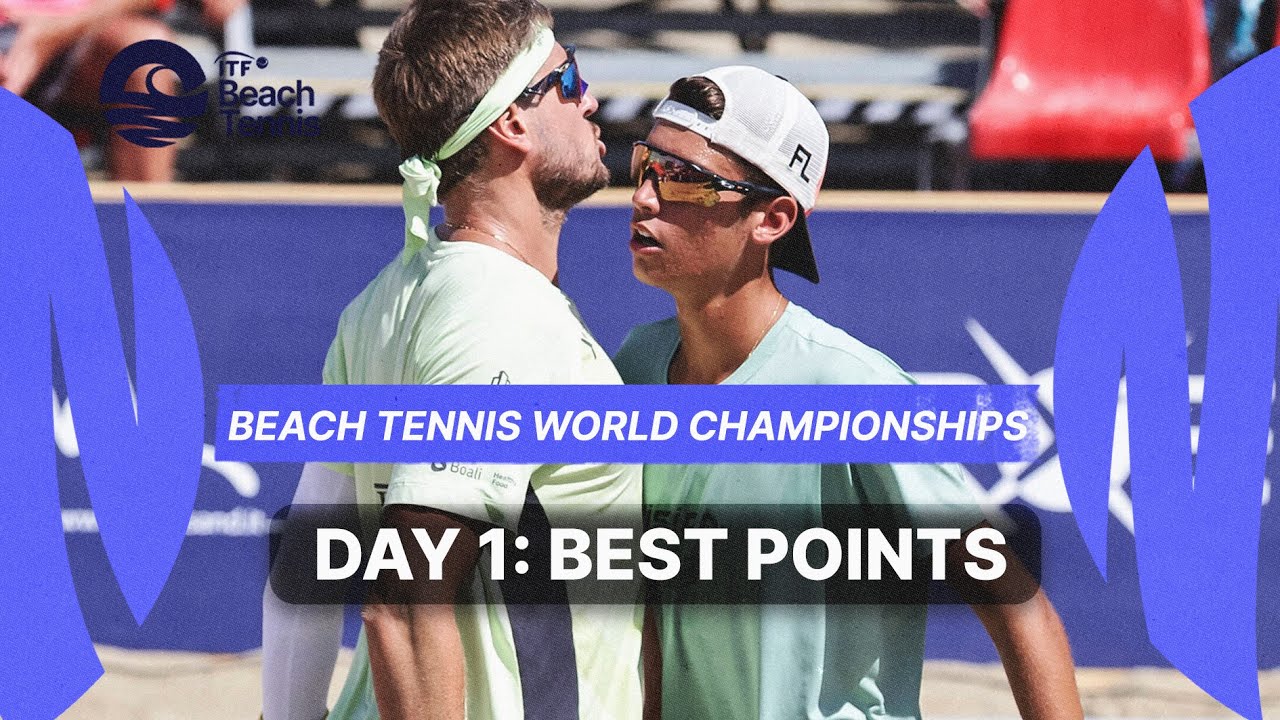 Beach Tennis World Championships | Day 1 | Best Shots