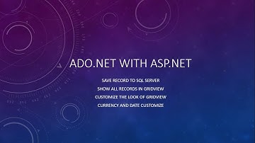 ASP NET database connection with SQL Server