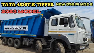 टीपर मे सब का किंग TATA 4830 T.K Tipeer BS6 (2)  Newly launch model 2023 lonch model Review video