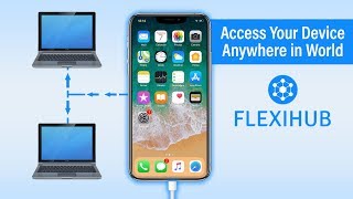 Access iPhone Anywhere in the World! Share Any USB Device via Network - iPhone Tricks - FlexiHub App screenshot 2