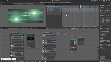 Optical Flare Node for Blender Compositor : Editing Animation