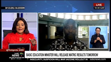 The class of 2020 matric results to be announced on Monday evening by Minister Angie Motshekga