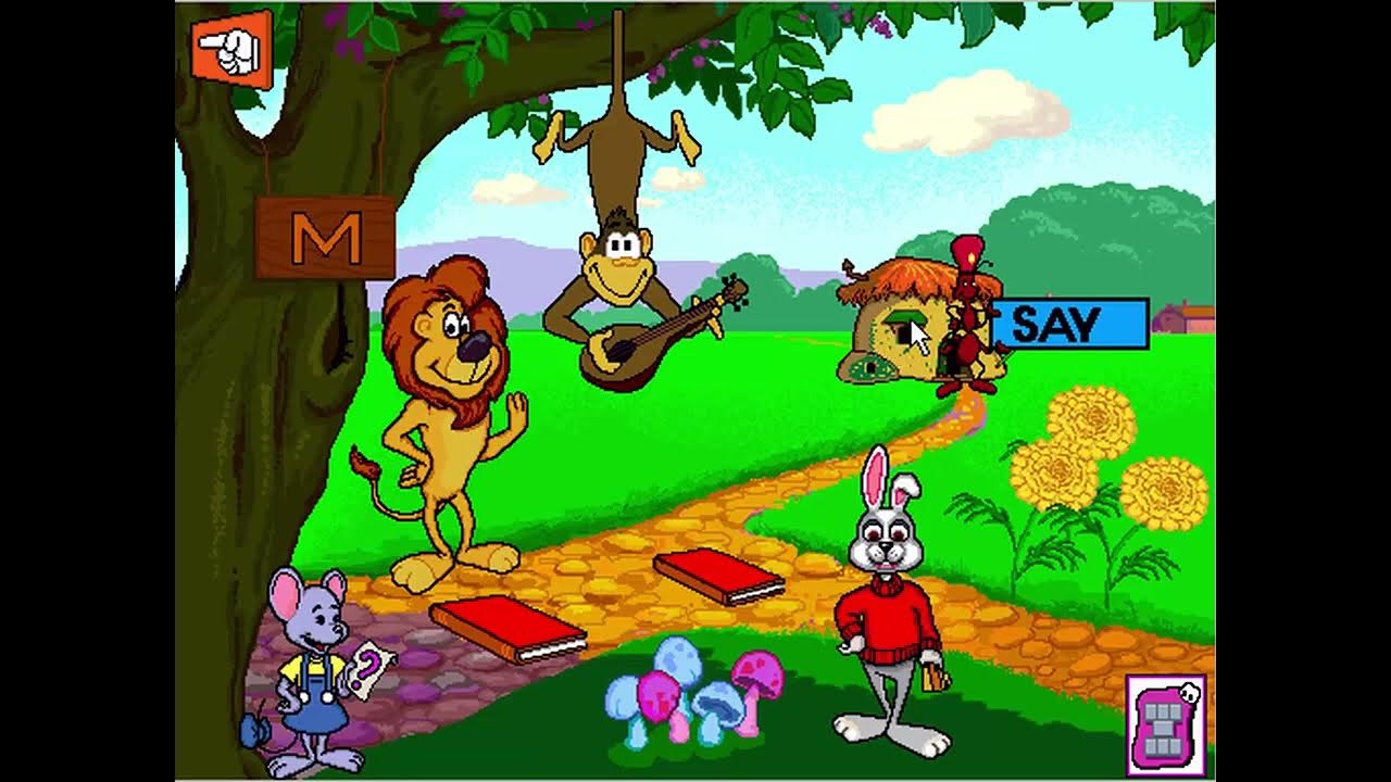 Reader rabbit s interactive reading journey full playthrough youtube