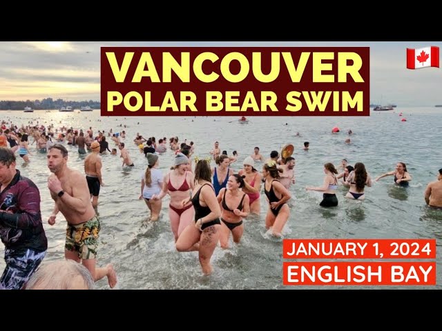 191🇨🇦 Vancouver Polar Bear Swim 2024 at English Bay class=