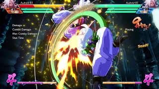 Majin 21 Corner 4000 Dmg 1 Bar Vegeta Ist 2 Ground Absorbs