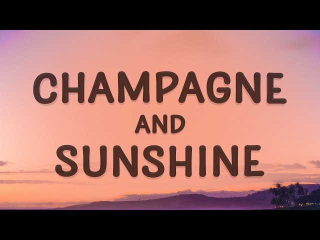 PLVTINUM - Champagne and Sunshine (Lyrics) feat. Tarro class=