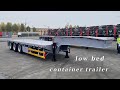 WOW! Insanely Versatile Low Bed Container Trailers Revealed!