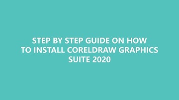 How to install CorelDraw Graphics Suite 2020
