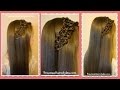 Braided 4 Strand Slide Up Accent Hairstyle