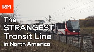 The STRANGEST Transit Line in North America | The Ottawa OTrain