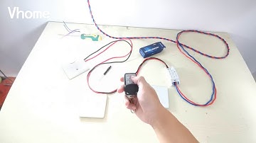 New version Vhome wireless touch switch Smart home light remote control panel transmitter rf 433 mhz