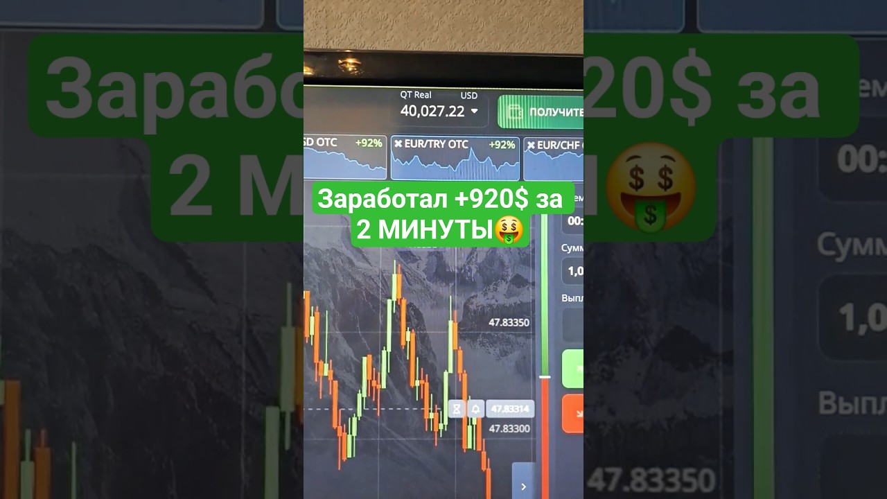 Как я заработал +$920 за 2 минуты на Трейдинге Криптовалют? Обучение Трейдингу