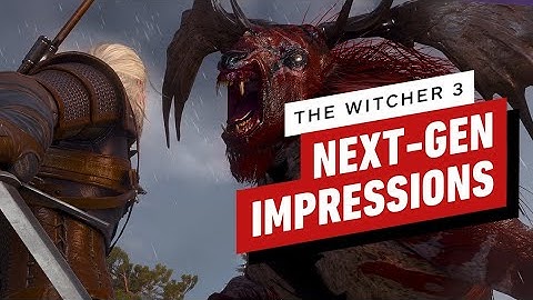 We Played Three Hours of The Witcher 3
