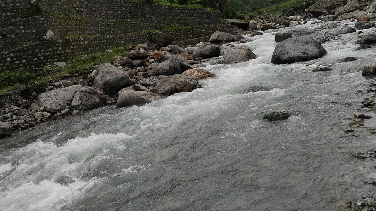 Dabka nadi ka bhayankar roop || beautiful Nature|| #river #riverside # ...