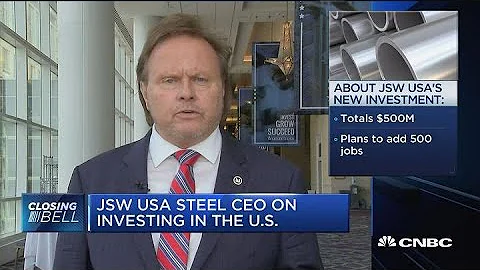 JSW USA CEO: We are in lockstep with the president on trade
