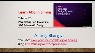 Tutorial-20: Creating Parametric Sub-Circuits