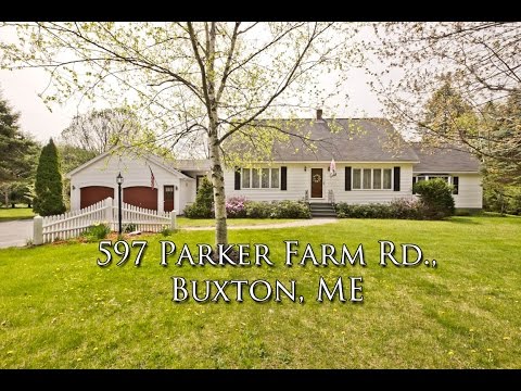 597 Parker Farm Rd, Buxton, ME home video tour