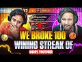 WE BROKE "100" WINNING STREAK 😱 OF ANGRY YOUTUBER 🤬🔥 ‎⁨@RGGamerLive