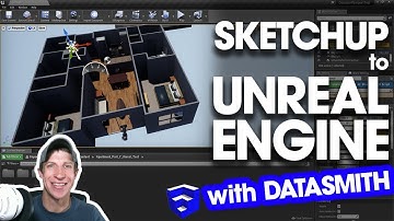 IMPORT SKETCHUP FILES TO UNREAL ENGINE with Datasmith