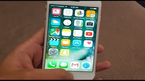 IPhone 7 - How To Turn Off Press home to open on IOS 10