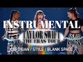 Cardigan  interlude  style  blank space eras tour instrumental w backing vocals