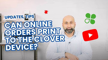 Can Online Orders Print to the Clover Device?