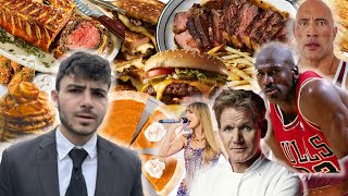 Only Eating Like Celebrities For 50 Hours | *Every Decade*