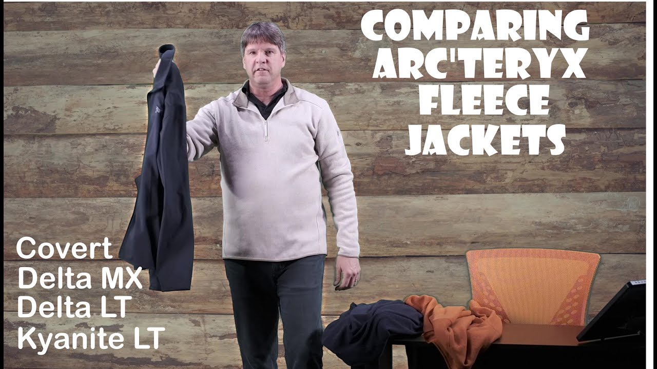 Comparing Arc'teryx Fleece Jackets