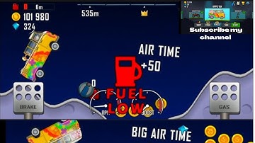 Hill Climb Racing - Gameplay Walkthrough Part 21- Jeep (iOS, Android)