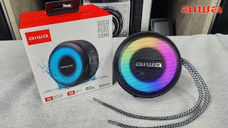 Unboxing (desembalando) Aiwa AWS-SP-02