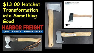 Harbor Freight Hatchet Review and Upgrade [Polishing a Turd]