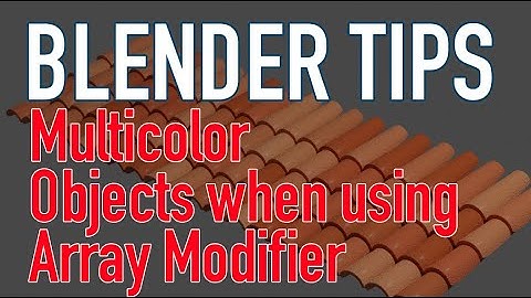 Blender Shader Tip: Separate Arrayed Objects by Island: Or Getting Different Colors for Elements