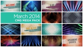 March 2014 CMG Mega Pack