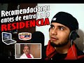 Recomendaciones antes de entrar a la residencia || Dr Garcia