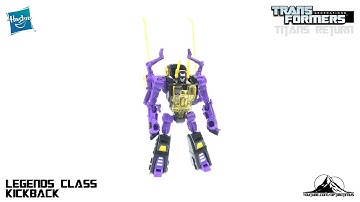 Transformers Titans Return Legend Class KICKBACK Video Review