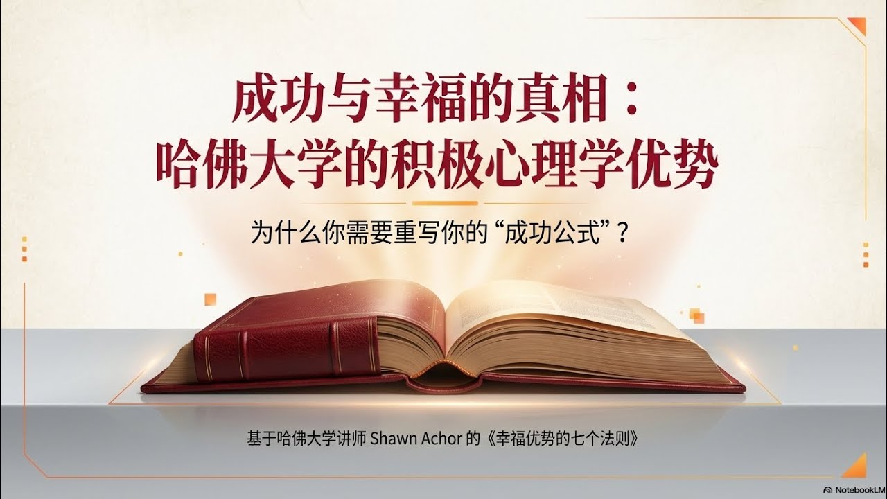 颠覆成功学：先幸福后成功的七大准则