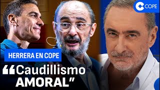 Herrera: 'Lambán dice que no vale tirar principios fundamentales de la política por un gobierno'