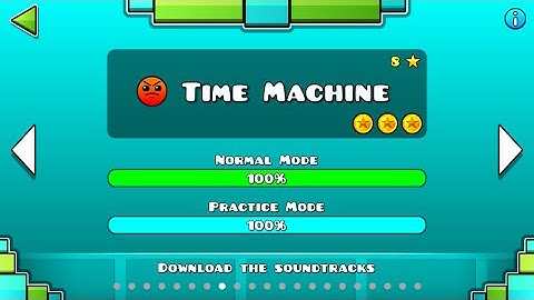 Geometry Dash - Time Machine (All coins)