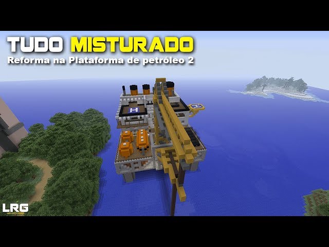 E80 Tudo Misturado - Minecraft Xbox One ( Plataforma de petróleo )Parte 3 