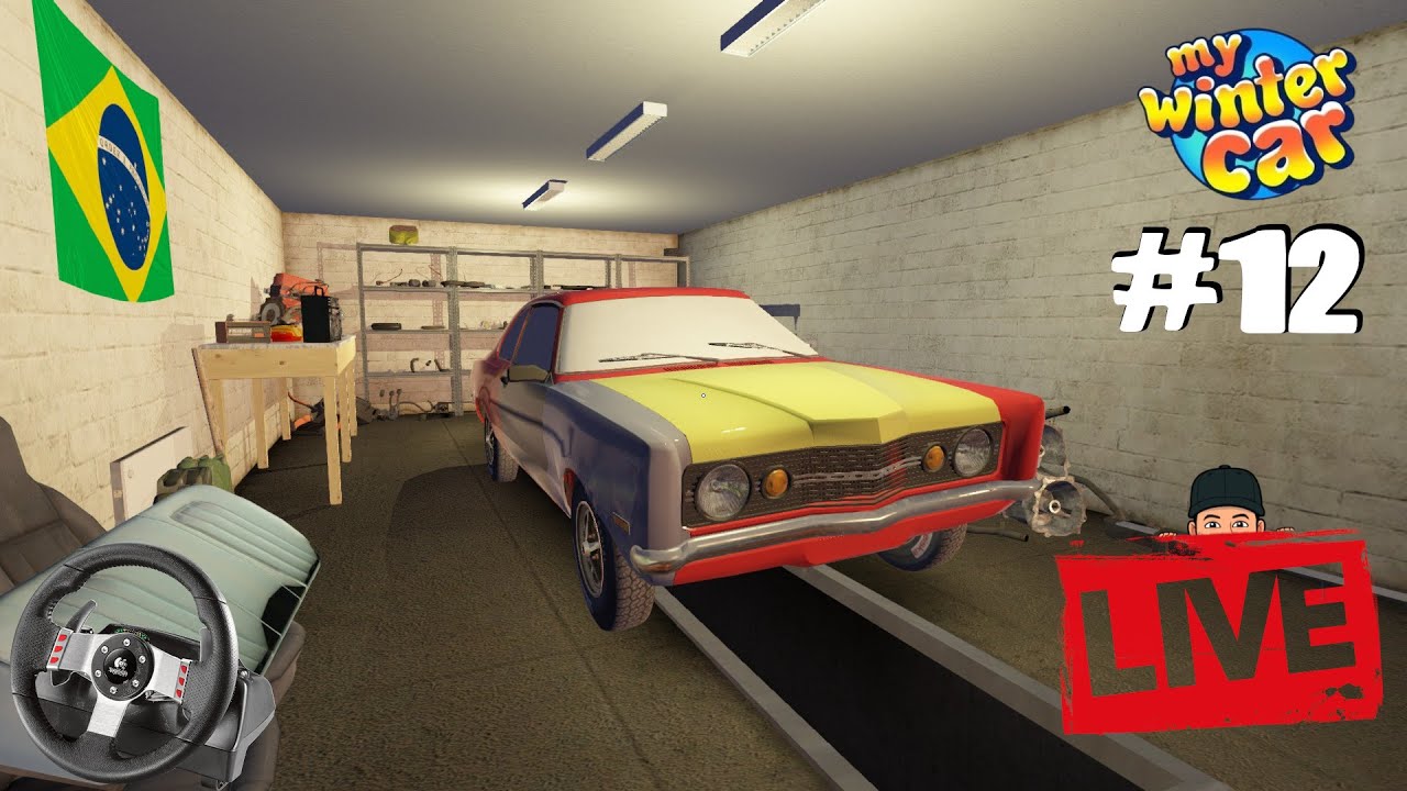 🔴 LIVE - Terminando o Motor Finalmente  - My Winter Car #12