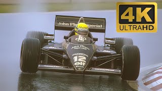 Primeira Vitoria do Senna - GP de Portugal 1985 - 4K 60 FPS