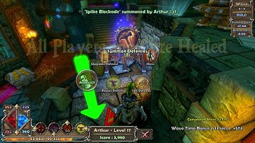 Dungeon Defenders - The Deeper Well On Hard Mode With Squire! (LUL)