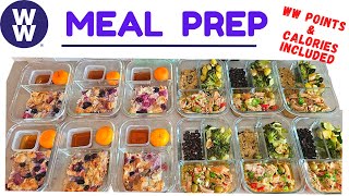 MEAL PREP | FRENCH TOAST CASSEROLE | MEDITERRANEAN CHICKEN | WEIGHT WATCHERS POINTS & CALORIES