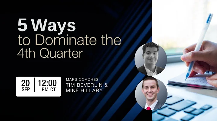 5 Ways to Dominate the 4th Quarter