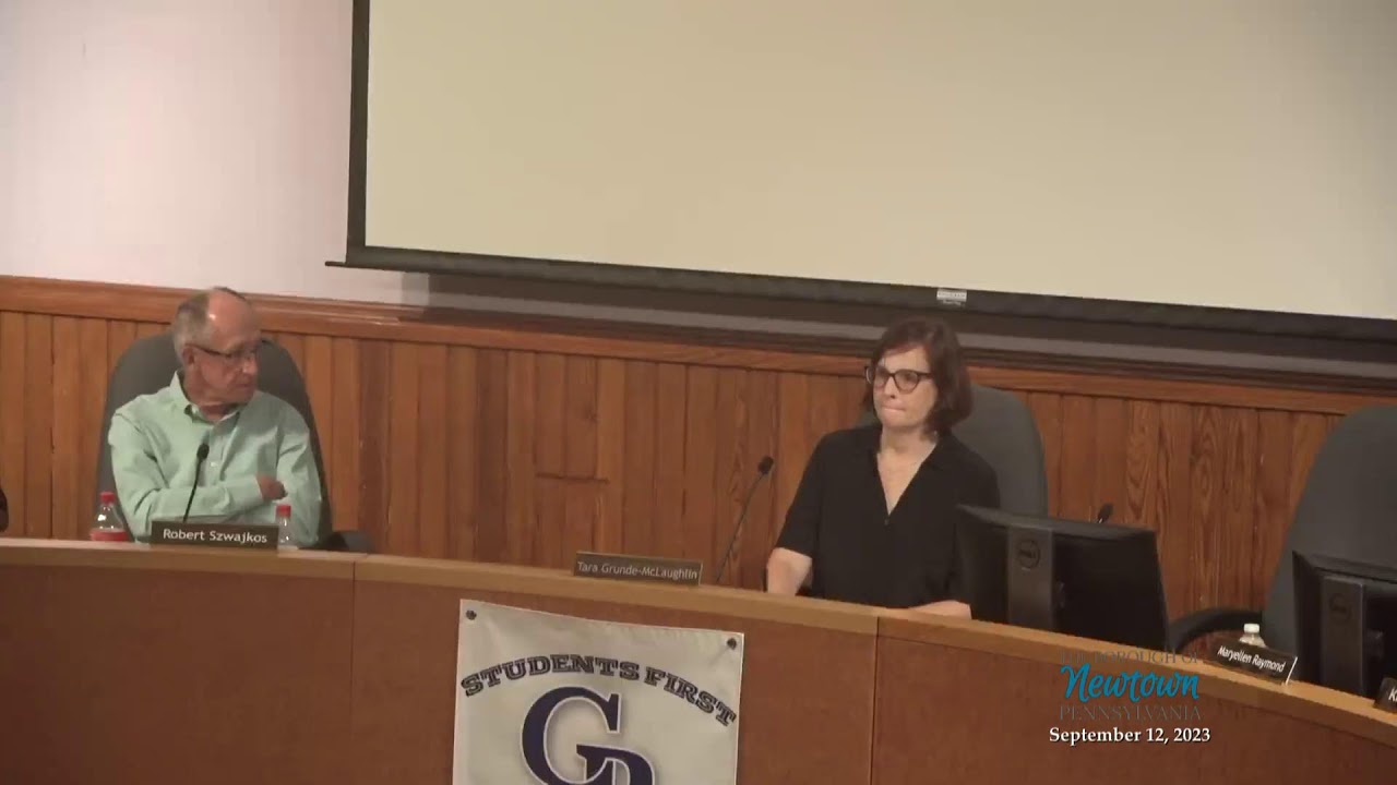 Newtown Borough  9/12/2023