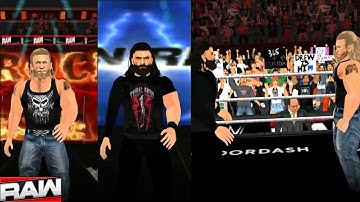 WR3D 2K25:|BROCK RETURN|ROMAN RETURN|BROCK SUPLEX TO CODY|ROMAN SUPERMAN PUNCH TO BROCK AT RAW|