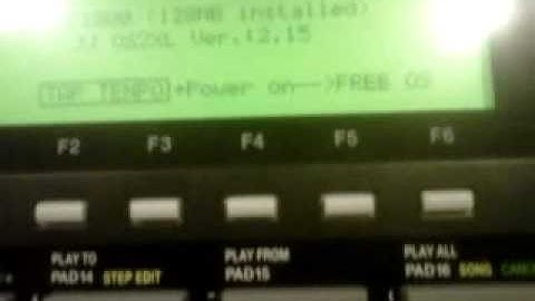 Custom splash screen SSC logo for MPC1000