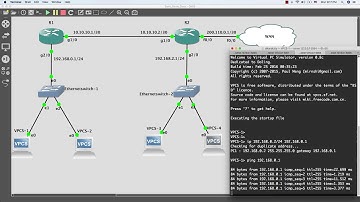 17-How To Configure Static Routes on Cisco Router | GNS3