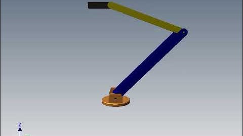 Robotic Arm Simulation in Autodesk Inventor