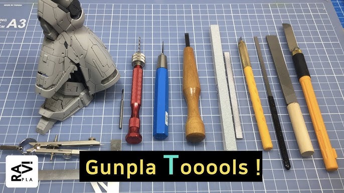 Building Gundam? Use the right tools for the right job!